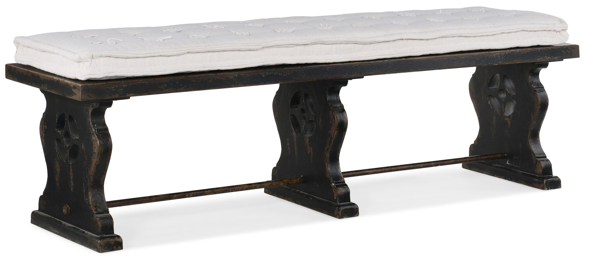 Ciao Bella - Bench - Beige / Black