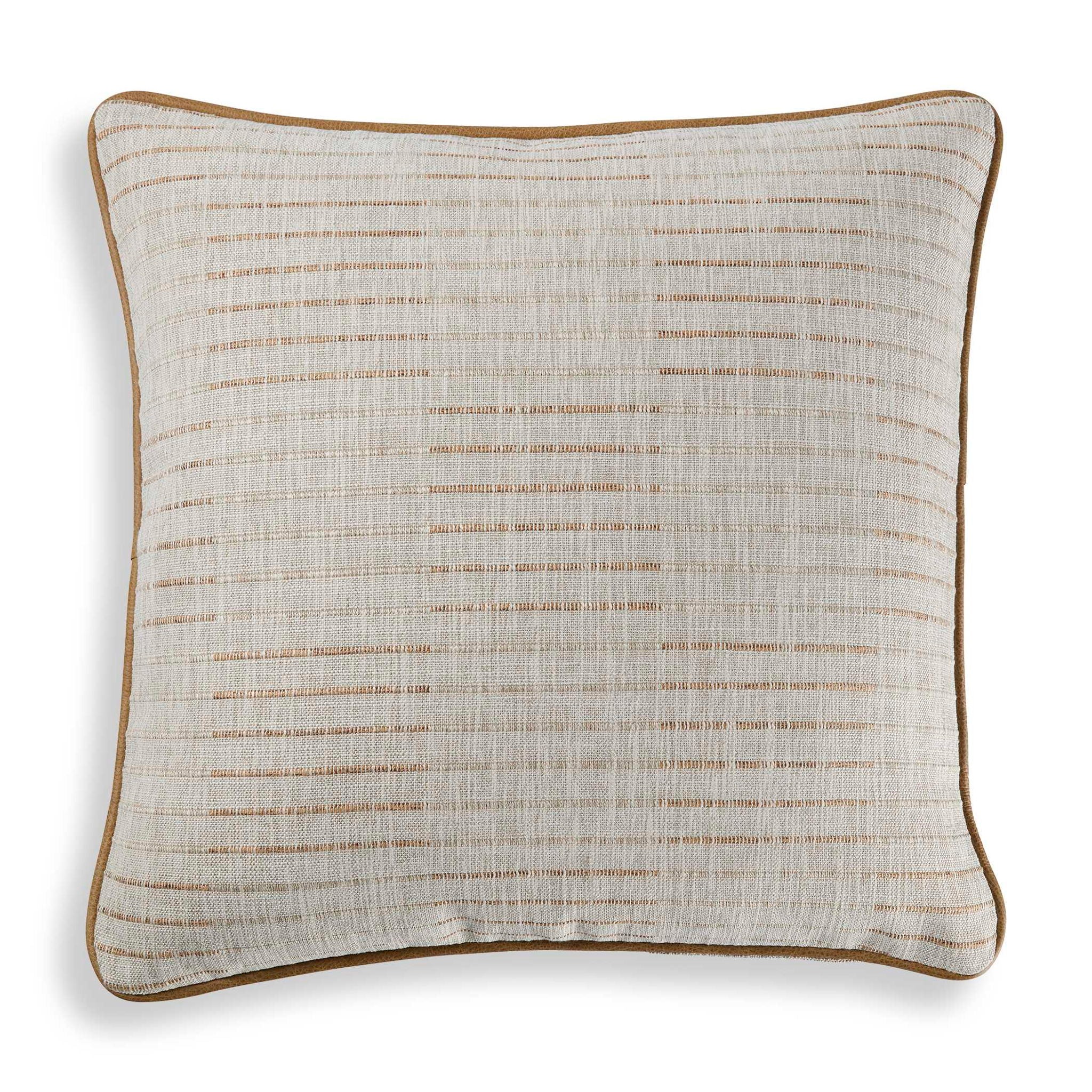 Code - 20X20 Pillow - Beige