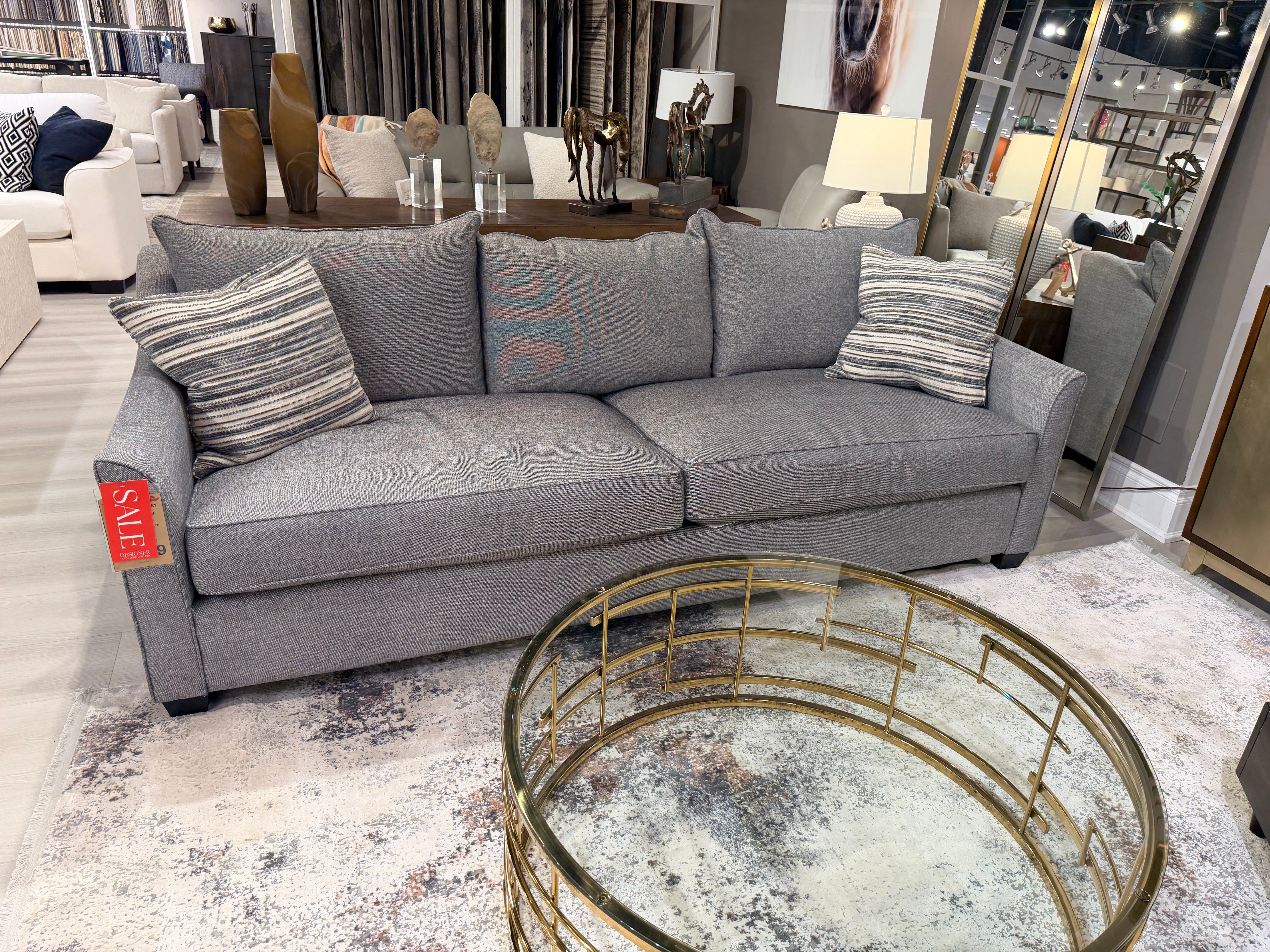 Gene Sofa and Loveseat- FLOOR MODEL