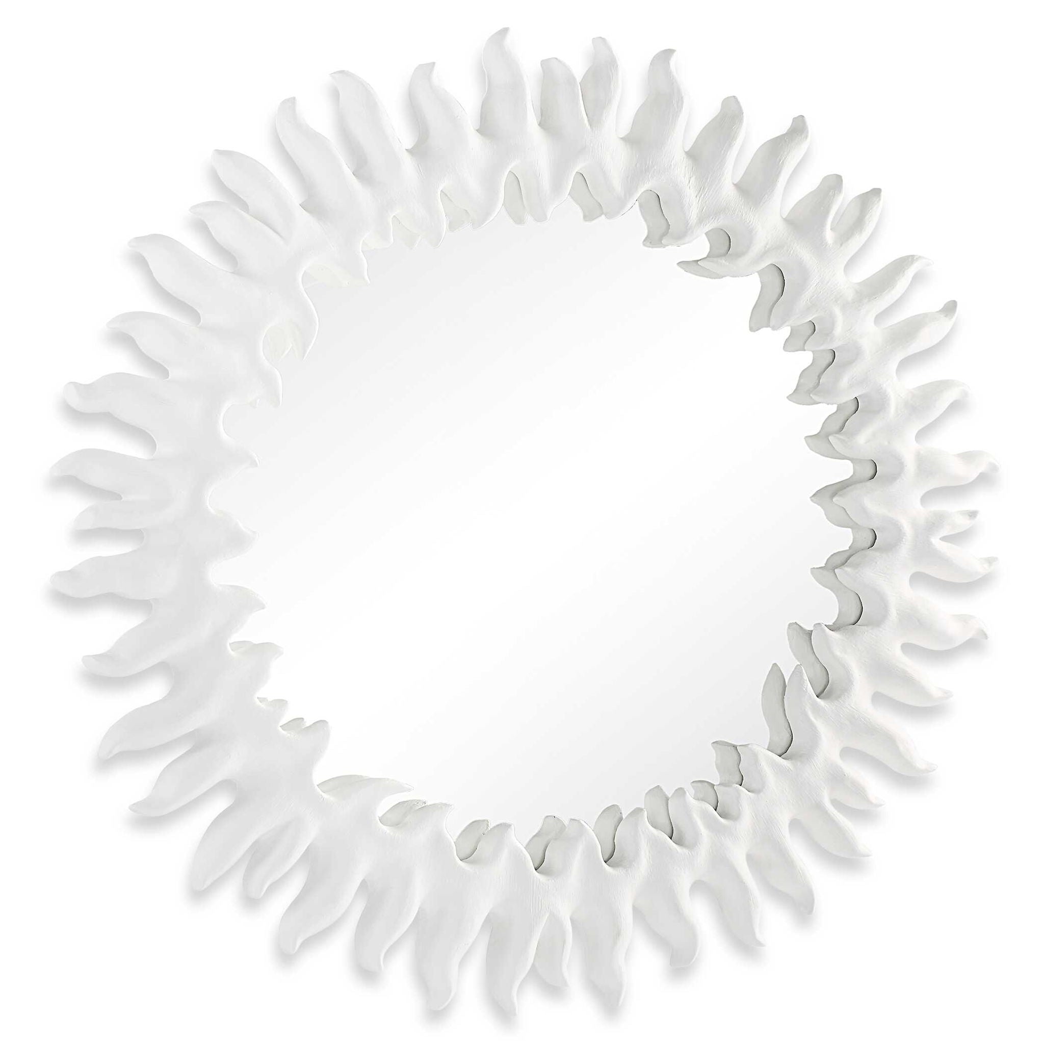 Sun Beams - Mirror - White