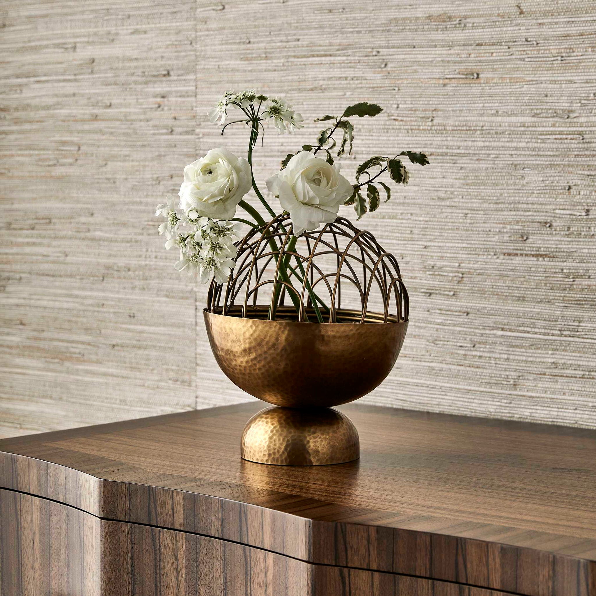Gather - Bowl/Vase - Brass