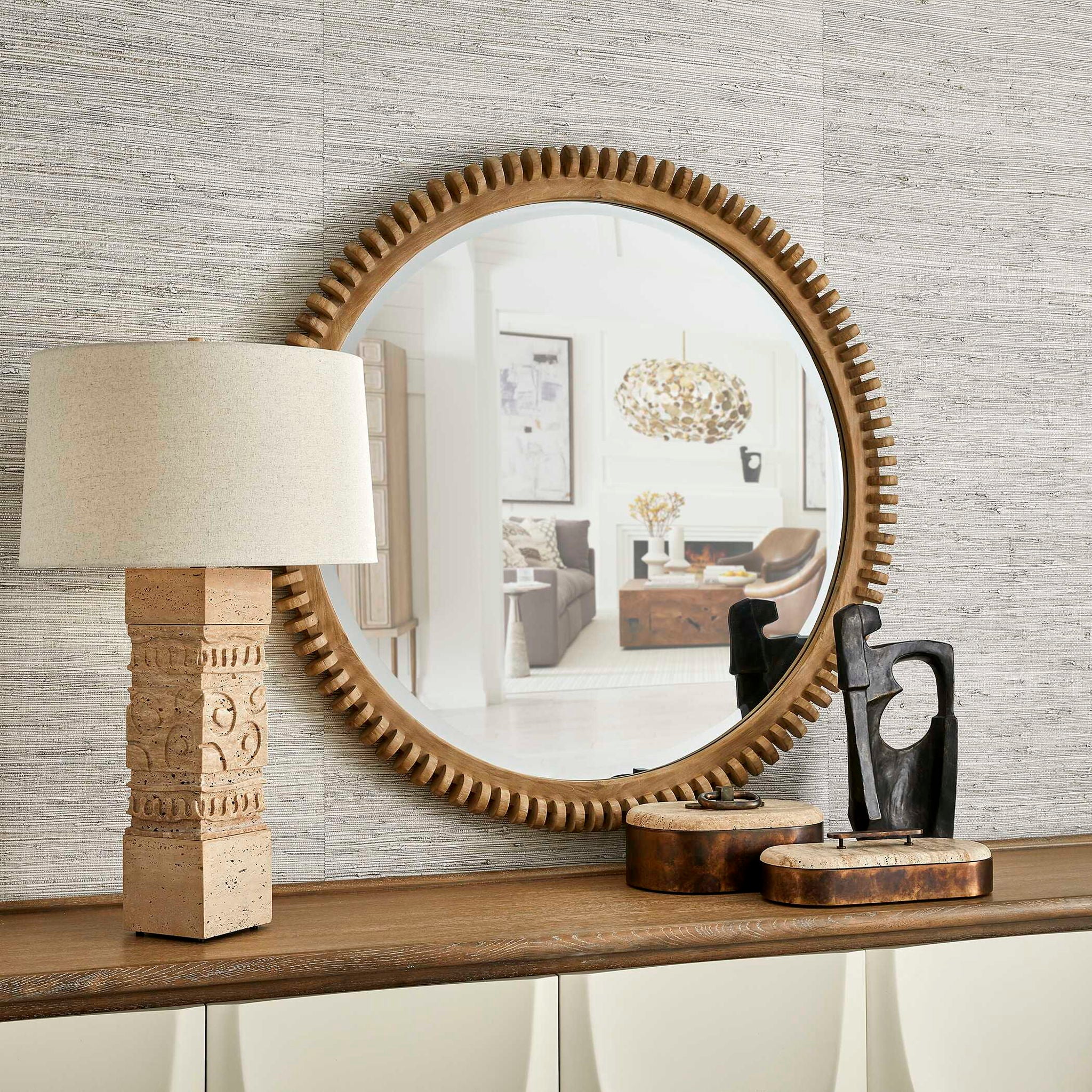 Spool - Mirror - Woodtone