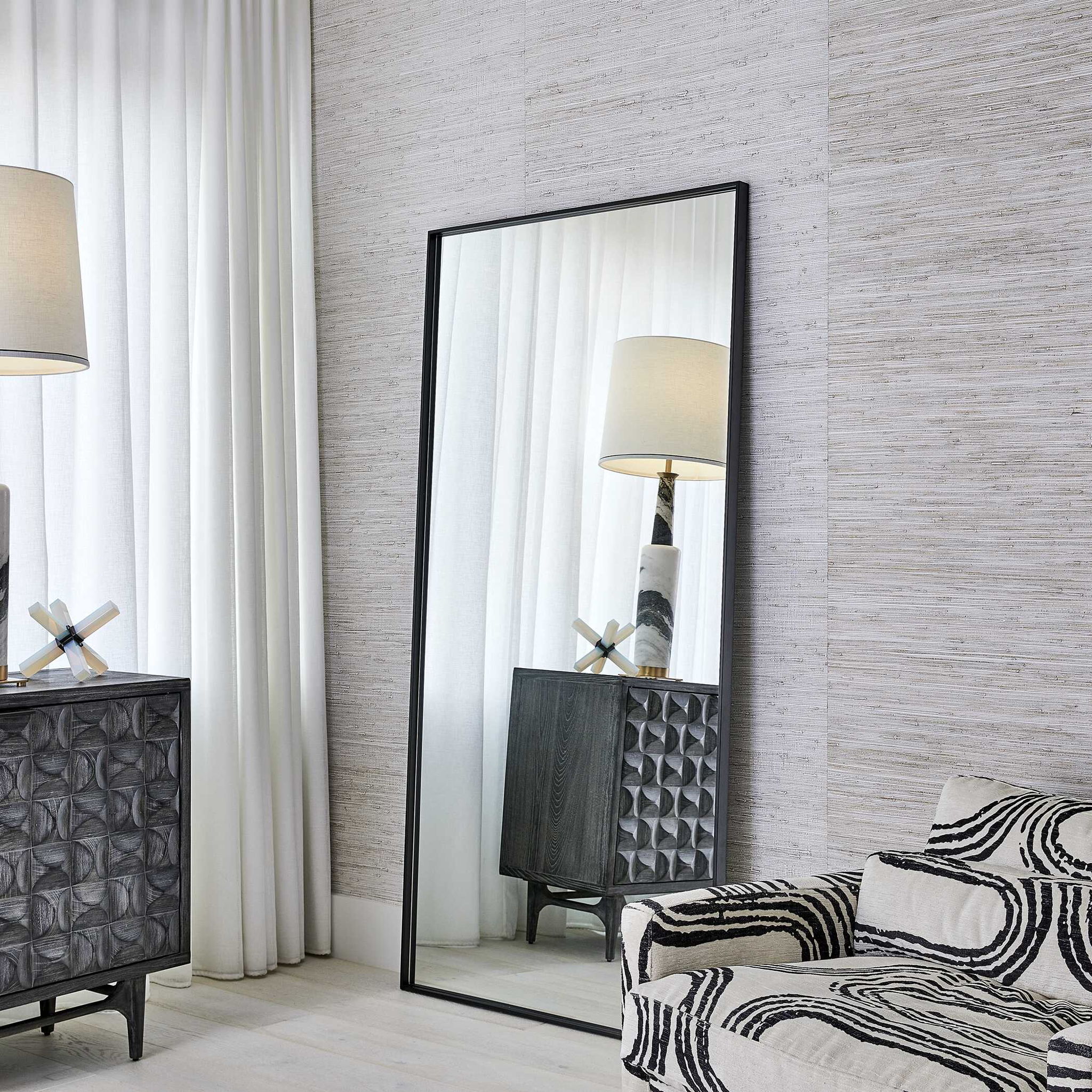 Harland - Mirror - Black