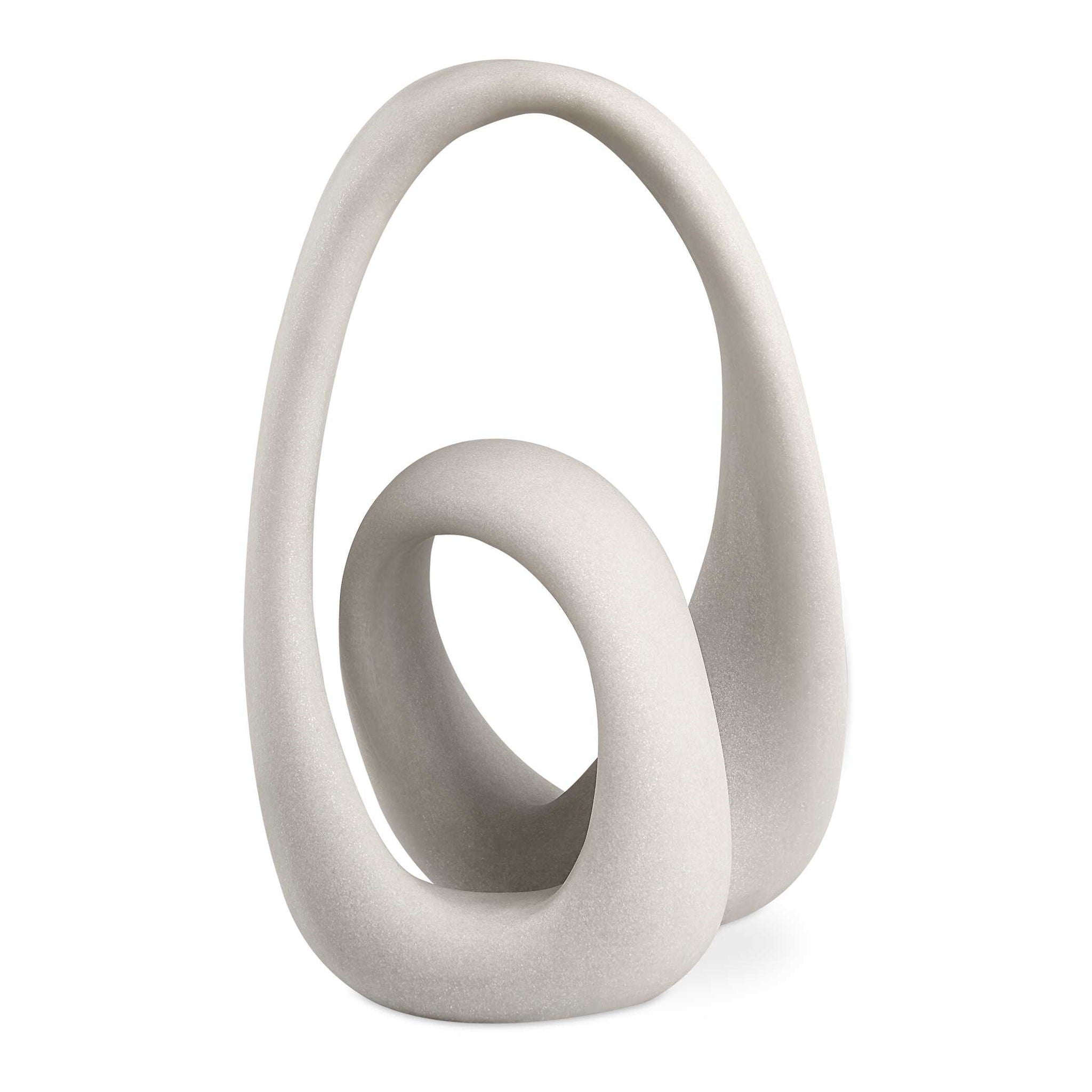Knot Now - Tall Sculpture - White