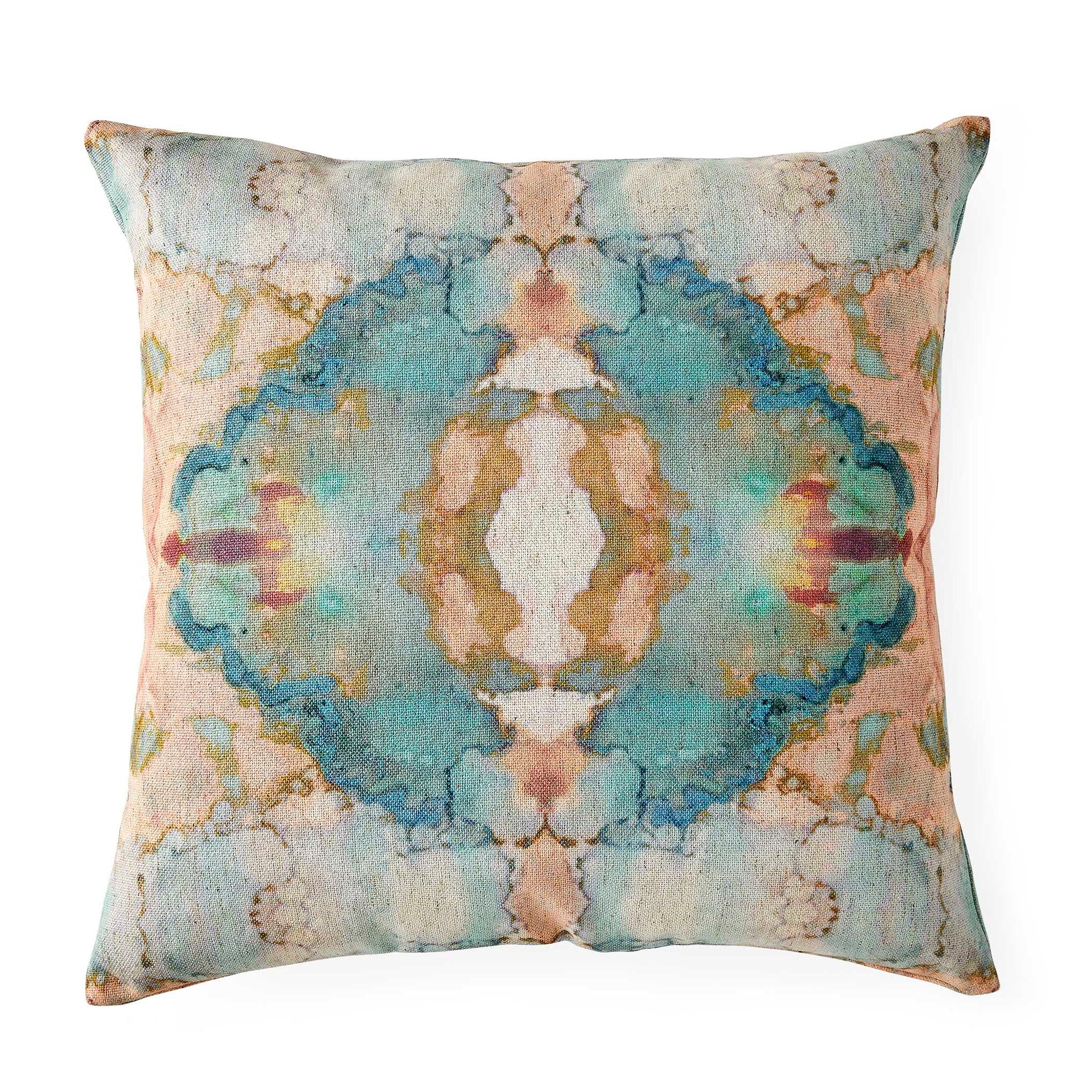 Spectrum - Pillow - Blush/Aqua