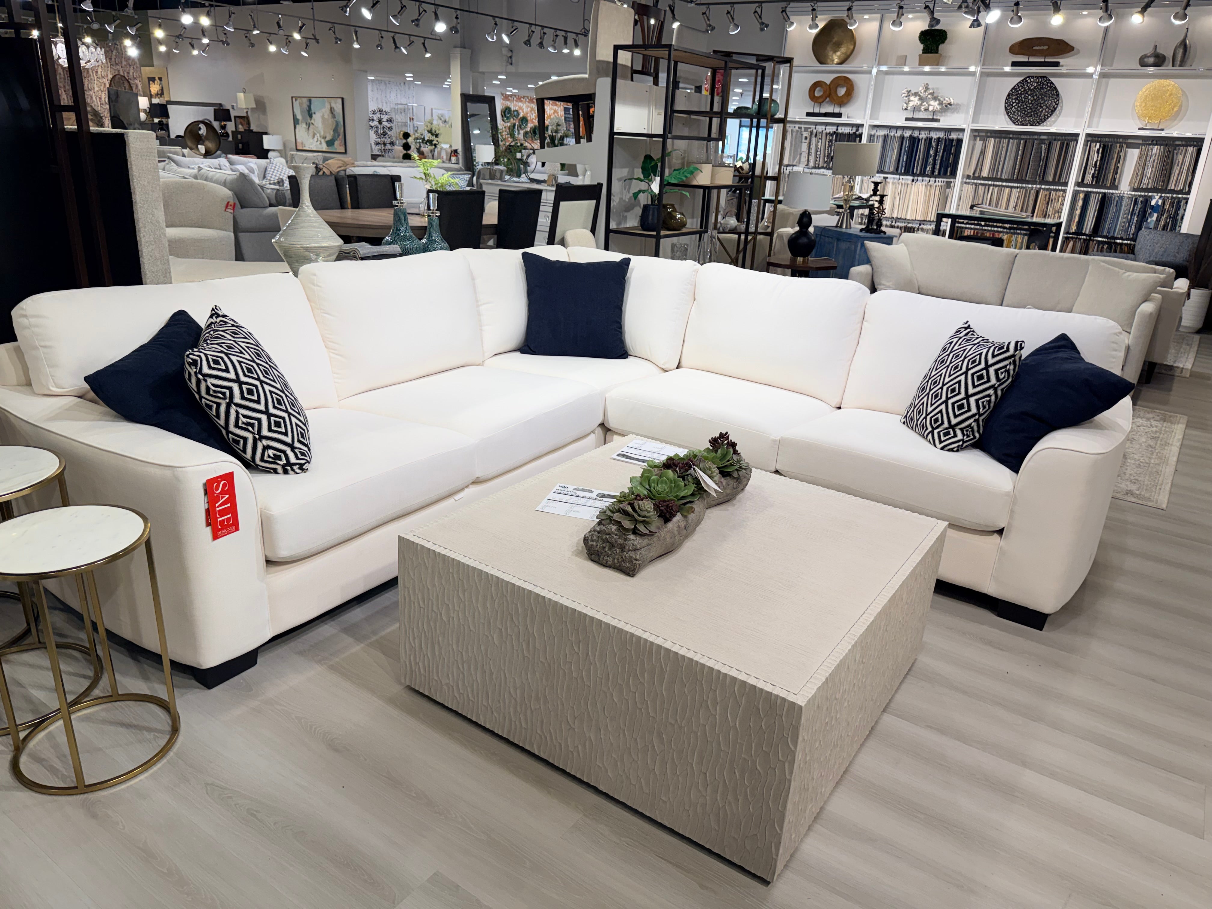 Decor-Rest 2484 Sectional - FLOOR MODEL