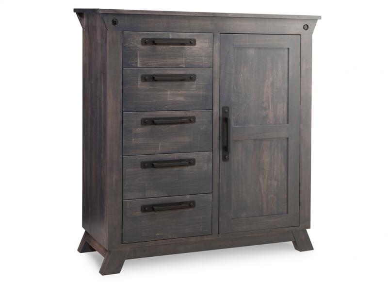 Algoma 5 Drawer 1 Door Gentlemans Chest