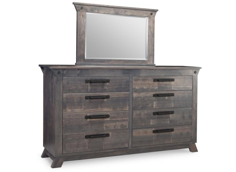 Algoma 8 Drawer Long High Dresser