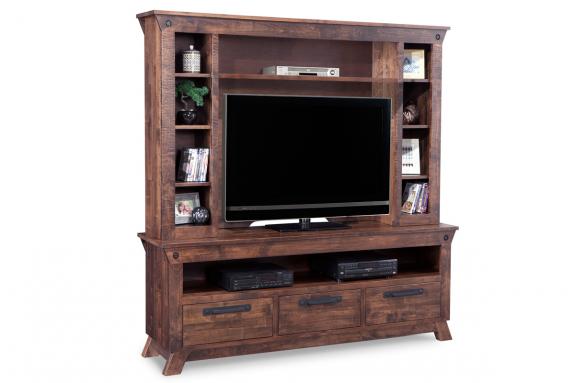 Algoma TV stand with Hutch