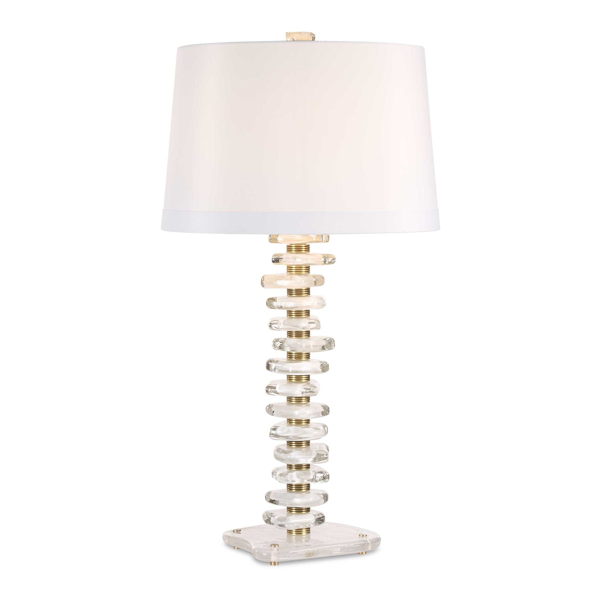 Delicate Balance - Table Lamp - Brass