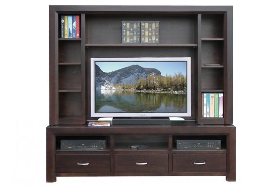 Contempo 72’’ TV Stand w/ Hutch