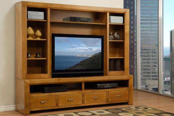 Contempo 82’’ TV Stand w/ Hutch