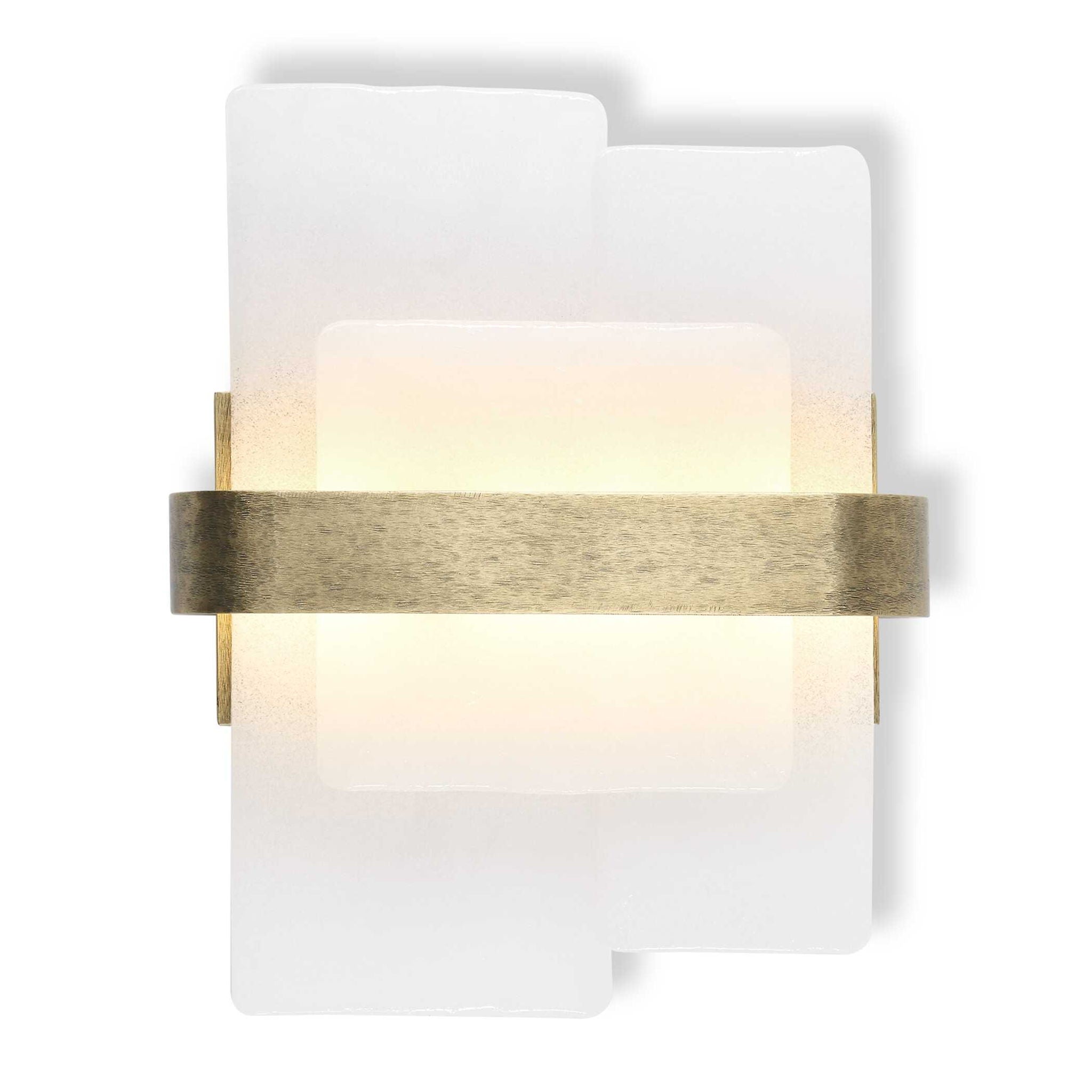 On The Ice - 1 Light Sconce - Brass