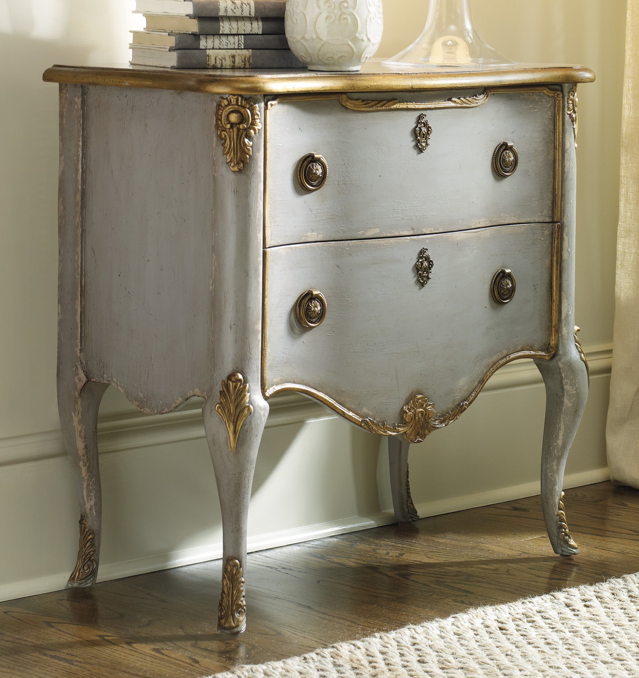Melange French Two Drawer Chest