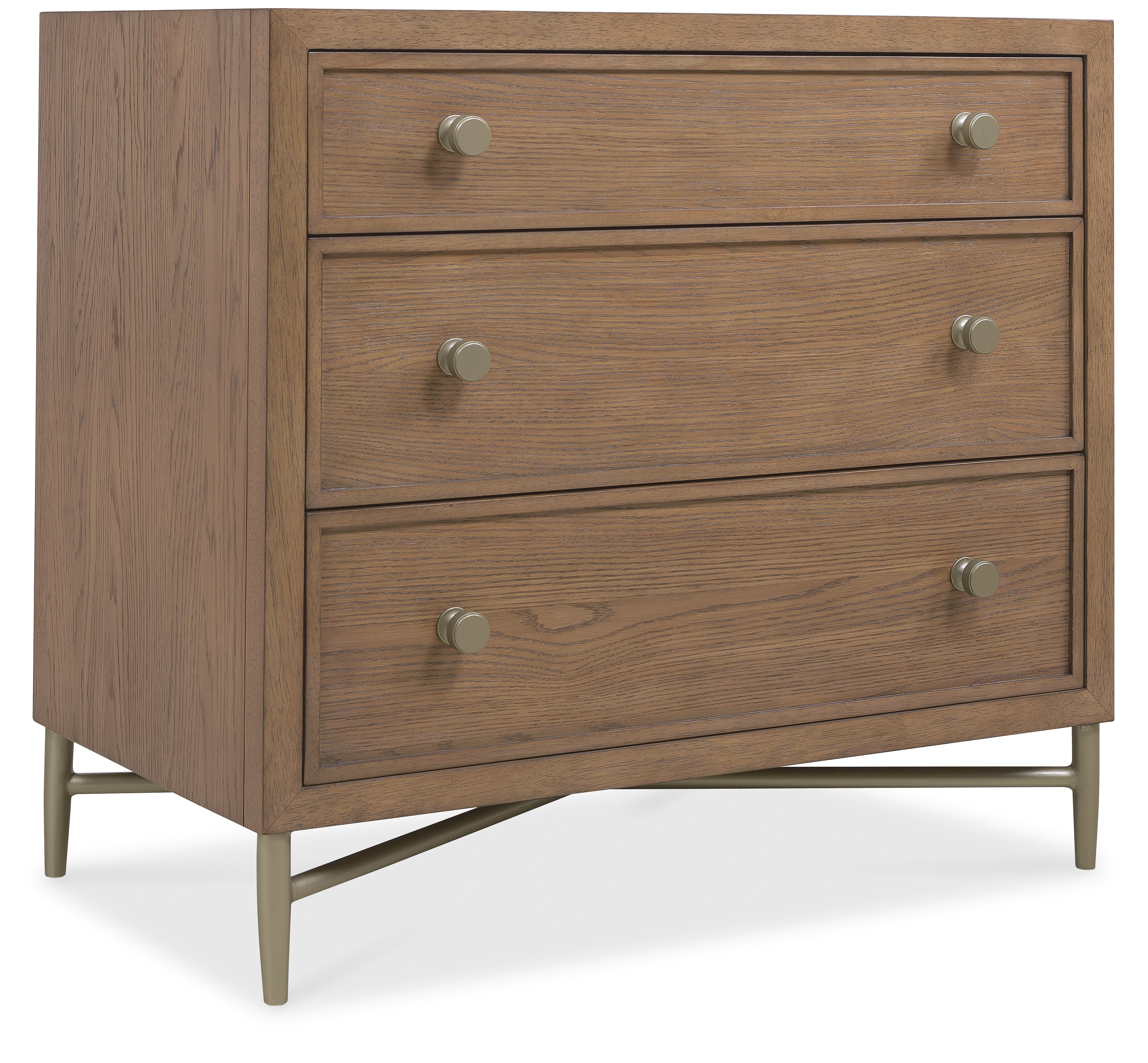 Sonnet Three-Drawer Nightstand