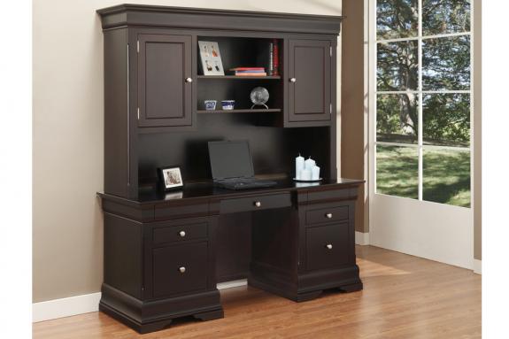 Phillipe Computer Station with Hutch