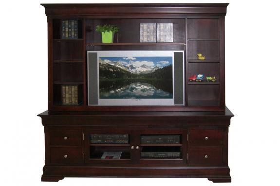 Phillipe 84” TV Cabinet with Hutch