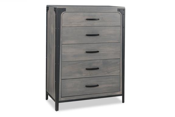 Portland 5 Drawer Hiboy Chest