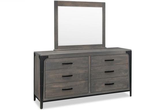 Portland 6 Drawer Long Dresser