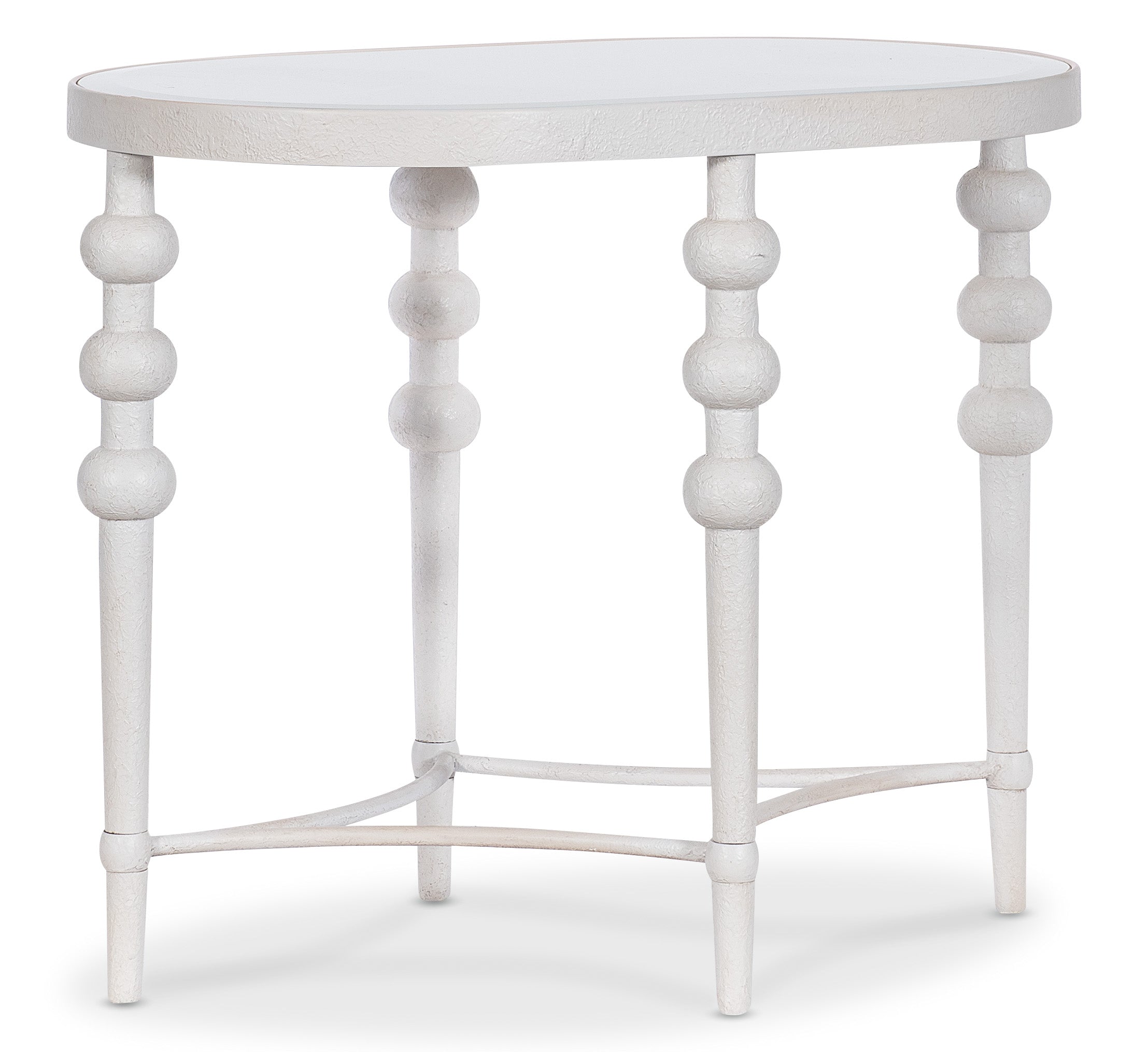 Melange On the Bright Side Oval End Table