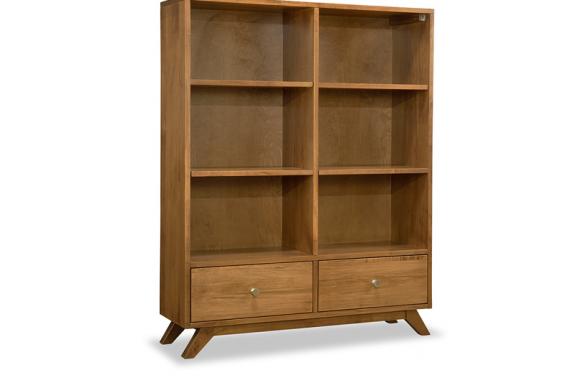 Tribeca Bookcase with 2 Drawers